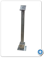 Vertical Card Reader Pole