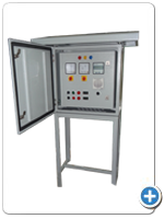 Pump Motor panel open view