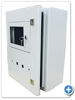 Enclosure with HMI Door
