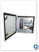 Double door & Door enclosure open view