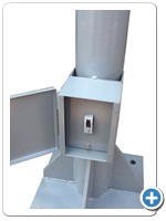 Outer MCB mounted with SMPS inside